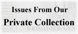 Issues From our Private Collection